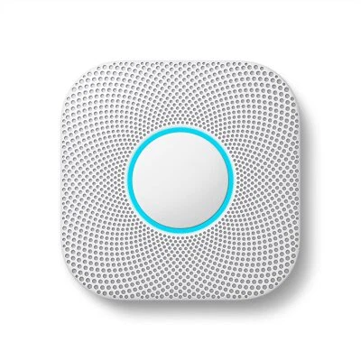 Google Nest Protect - 2nd Generation, White Hardwired - Use By Date 2028 (WIRED) - Image 1 of 4