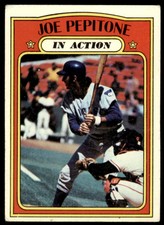 1972 Topps Joe Pepitone . Chicago Cubs #304