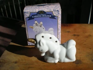 Porcelain Uniorn Ring & Earring Holder Jewelry Organizer - Picture 1 of 5