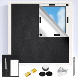 Tela Opaca 300x145CM Cortina Ventana Sin Taladrar Estor Opaco Termicas Portátile - Bild 1 von 7