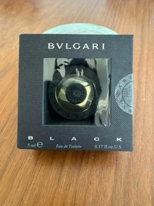 BVLGARI Black EDT 5ml 0.17 fl oz Unisex New Unused - Picture 1 of 3