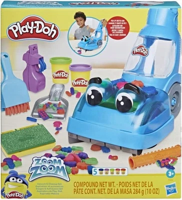 Play-Doh Knete Set Lustiger Staubsauger Reinigungswagen Hasbro F3642 - Bild 1 von 4
