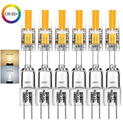 Lampadina LED G4 Halogen-COB lampade con attacco a pin, dimmerabili 12V AC/DC - Bild 1 von 4