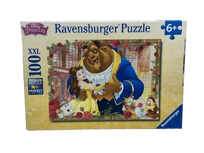 Ravensburger Disney Princess Belle & Beast Beauty XXL 100 Piece Puzzle-Complete - Image 1 of 4