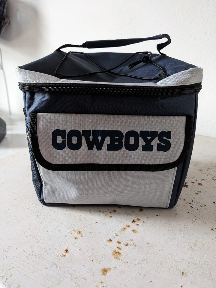 Dallas Cowboys NFL Bolsa de Almuerzo Aislada Refrigerador FOCO Paquete de 6 Foto 1 de 4