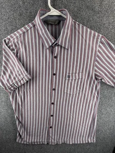Givenchy Shirt Striped Blue Red Size 100 Pocket Logo Knit Cotton Short Sleeve - Picture 1 of 16