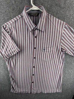 Givenchy Shirt Striped Blue Red Size 100 Pocket Logo Knit Cotton Short Sleeve - Image 1 of 4