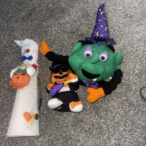 Set If 3 Plüsch Halloween Deko  - Bild 1 von 4