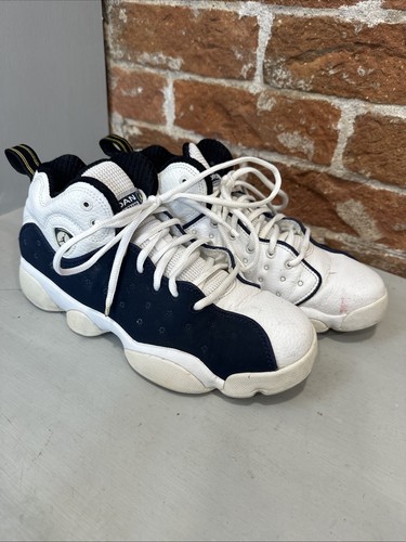 Scarpe Jordan Youth Team taglia 6 5 usate bianche e blu