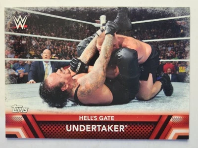 2017 Topps WWE Then Now Forever #F-13 UNDERTAKER FINISHERS & SIGNATURE MOVES - Image 1 of 2