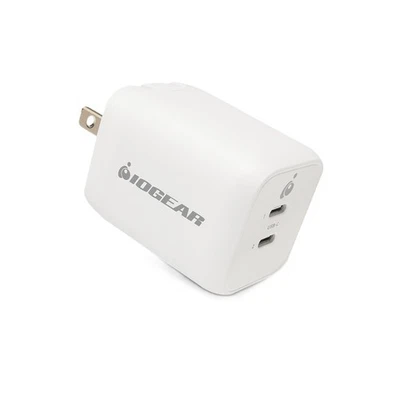 GearPower Dual USB-C 65W GaN Carregador, PPS, Carregador Rápido de 2 Portas, Compacto, Comp... - Imagem 1 de 4