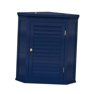  Stratford 22,25 pulgadas x 24 in. Armario de pared extraíble azul marino Foto 1 de 4