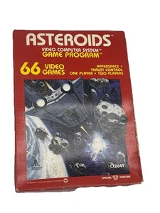 Atari 2600 1981 ASTEROIDS Video Game FACTORY SEALED Missing Outside Plastic Seal - Picture 1 of 7