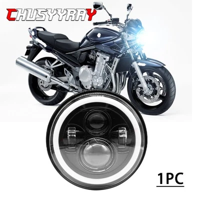 Faro LED con intermitente 1 pieza para motocicleta SUZUKI SV650 7" pulgadas Foto 1 de 4