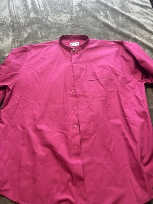 Camicia Murphy Church Wear viola clero linguetta colletto 17,5 36/37 polsino francese - Immagine 1 di 4