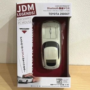 Toyota 2000GT Click Car Wireless Mouse Ivory Bluetooth JDM Legends New - Picture 1 of 3