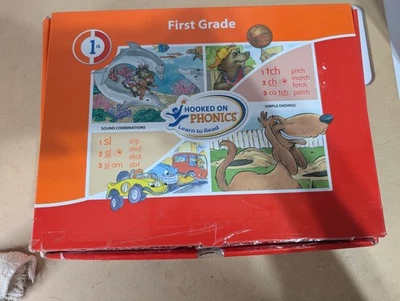 Hooked On Phonics Learn To Read Box Set 1st Grade Homeschool  - Image 1 of 4