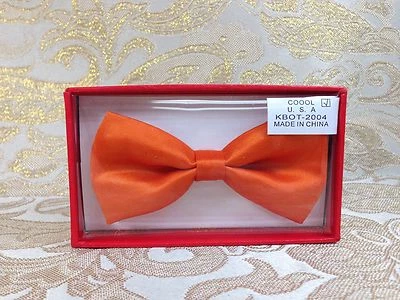 9 Colors New Clip-on Kids Boys Girls Wedding Party Pre Tie Tuxedo Suit Bowtie - Image 1 of 4