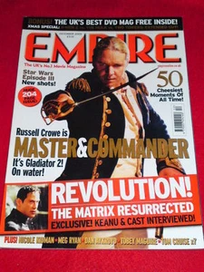 EMPIRE MAGAZINE #174 - RUSSELL CROWE - MASTER & COMMANDER - Dez 2003 - Bild 1 von 1