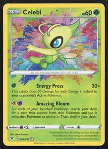 Celebi 009/185 Vivid Voltage Amazing Rare Near Mint Pokemon Card - Picture 1 of 2