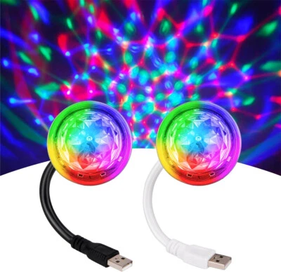 Colorful Disco Light USB RGB Stage Lights LED Projector Light Party Decoration - Image 1 of 4