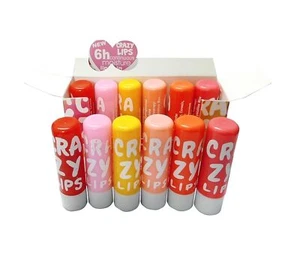 Crazy Lips Lip Balm ( Multicolour ) - Pack of 12 - Picture 1 of 3