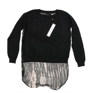 Religion 267529 Women's Black Multi Sweater Top Size XS - Picture 1 of 2