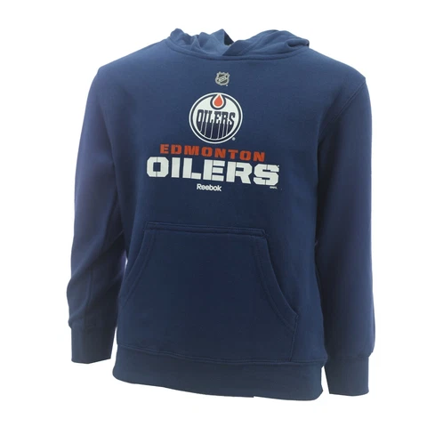 Edmonton Oilers Official NHL Reebok Kids & Youth Size Hooded Sweatshirt New Tags Cover