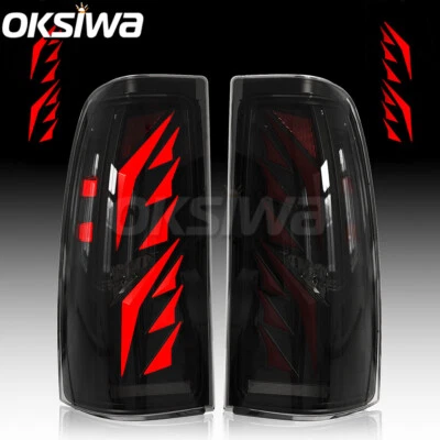 Luces traseras LED para 03-06 Chevy Silverado 1500 2500 3500HD con animación de arranque Foto 1 de 4