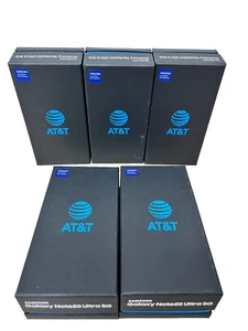 Samsung Galaxy Note 20 Ultra 5G AT&T Empty Box Original Retail Packaging OEM - Picture 1 of 5