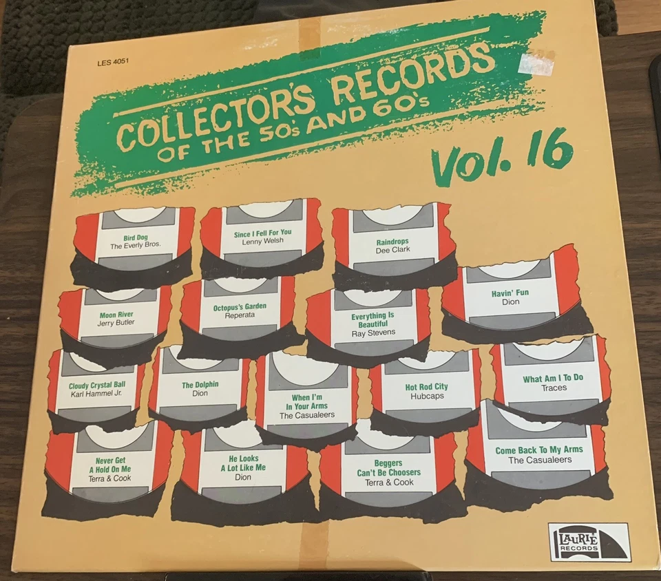 Collector’s Records Of The 50's and 60's Vol. 16 Vinyl Compilation Rare TESTED - Image 1 of 4
