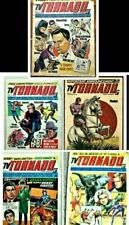TV TORNADO #2,3,5,7,88 1967 5 comics magazines Last Issue Bruce Lee cover,Batman
