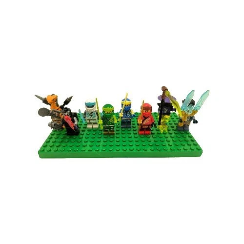Lego Ninjago Minifiguren Set 8 Figuren Ninja´s Loyd Kai Jay Ghost Konvolut - Bild 1 von 4