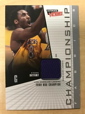 Ткани для игры 2000-01 Ultimate Victory Championship CF1 KOBE BRYANT 1:480  - Изображение 1 из 2