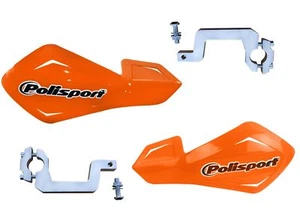 Polisport Orange Hand Guards Alloy Brackets fits Honda XL250 S2,3S2     - Picture 1 of 2