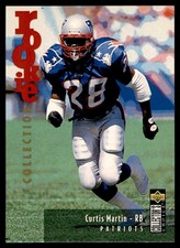 1995 Collector's Choice Update #U38 Curtis Martin RC Patriots *1218