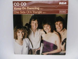 CO CO, Keep On Dancing, German RCA 5682 Single 7" 1980 Cheryl Baker Bucks Fizz - Imagen 1 de 4
