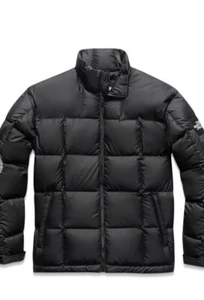 Piumino d'oca The North Face uomo (Nuptse) Lhotse 700 imbottito nero medio - Foto 1 di 12