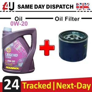 CAR SERVICE KIT ENGINE OIL & FILTER FOR NISSAN CUBE NP200 NV200 QASHQAI NOTE 1.5 - Picture 1 of 6