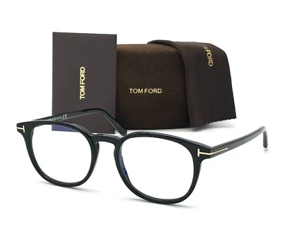 Gafas Tom Ford FT5819 001 bloque negro/azul 52 mm TF5819 Foto 1 de 4