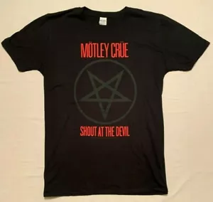 Camiseta Motley Crue Pentagrama Negro NUEVA Talla XL Banda Americana de Heavy Metal - Imagen 1 de 3