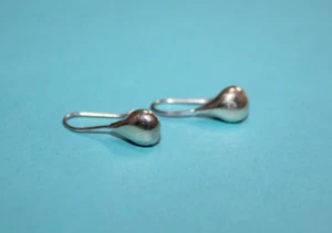 Sterling Silver Silpada "Perfect Pair" Petite Teardrop Earrings #W1645  [015GCM] - Picture 1 of 3