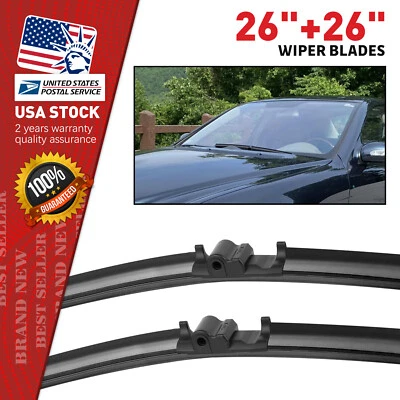 SET OEM FRONT 27"+27" WINDSHIELD WIPER BLADE For Mercedes-Benz S550 2007-2011 - Image 1 of 4