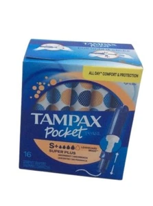 Tampax Pocket Pearl Super Plus Compact Tampons, 16 count - Picture 1 of 1