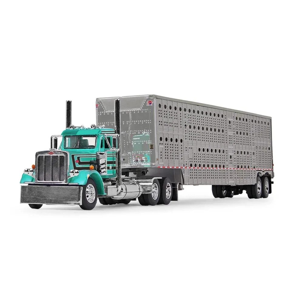 first gear 60-1264 peterbilt 359 day cab&wilson silverstar livestock trailer - Image 1 of 1