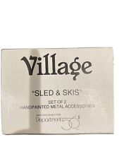 Department Dept. 56 Heritage Village Collection "Sled & Skis" 52337