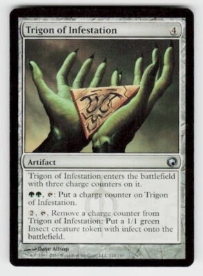 Scars of Mirrodin #214 Trigon of Infestation - Image 1 of 2