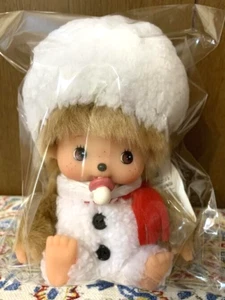 Bebichhichi Season Bebichhichi Snowman Version Push Doll Monchhichi Kawaii NEW - Picture 1 of 8