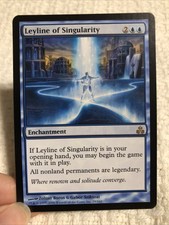 X2 -Leyline of Singularity NM-Mint, English Guildpact MTG Magic (3353)