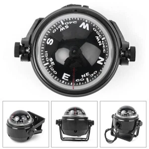 ABS plastic Electronic Vehicle Car Compass For Car Navigation Marine Boat - Picture 1 of 8